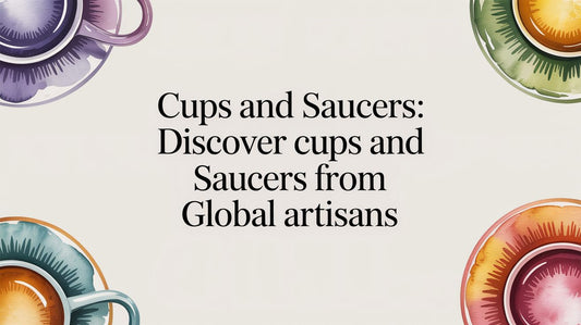 Artisan Cups and Saucers in Dubai: A Guide to Mindful Living - The Gift Shop