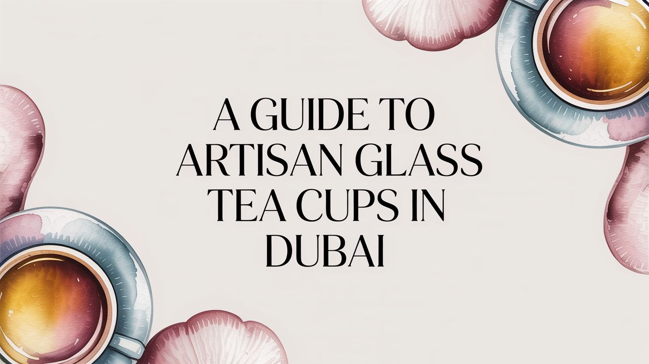 Artisan Glass Tea Cups in Dubai: A Guide to Global Craft - The Gift Shop