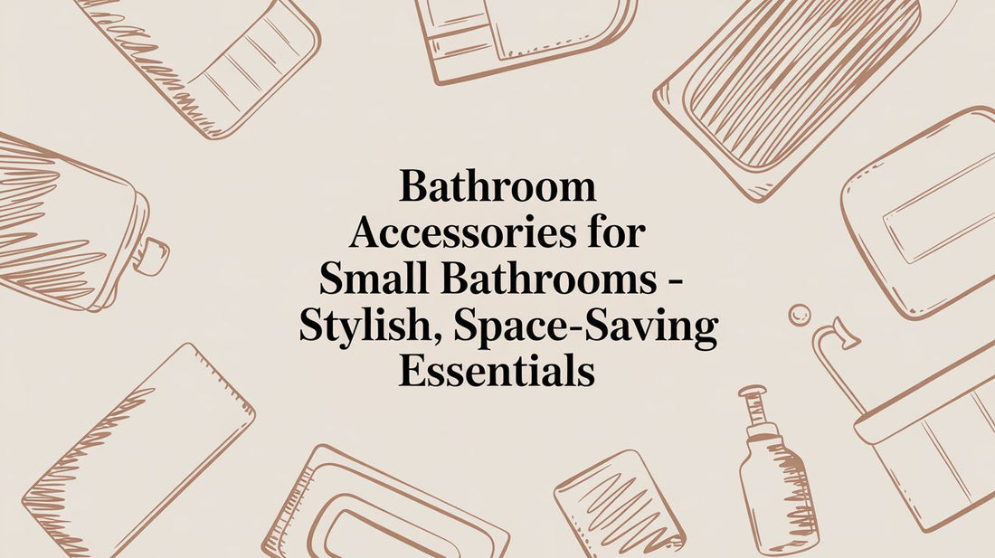 Bathroom Accessories for Small Bathrooms: A Guide to Calm, Curated Spaces - The Gift Shop