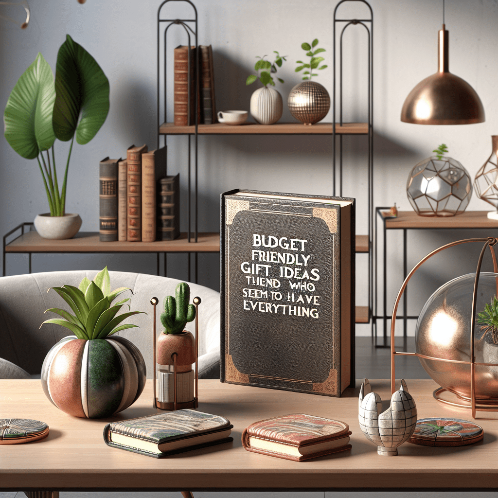 Budget-Friendly Gift Ideas for Friends Who Have Everything - The Gift Shop
