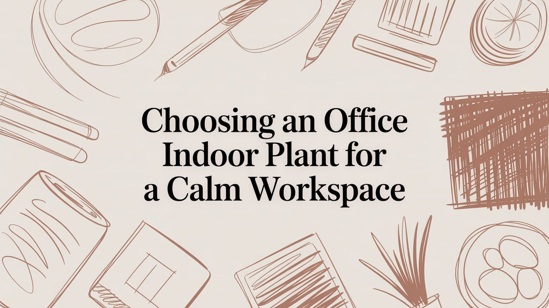 Choosing an Office Indoor Plant for a Calm Workspace - The Gift Shop