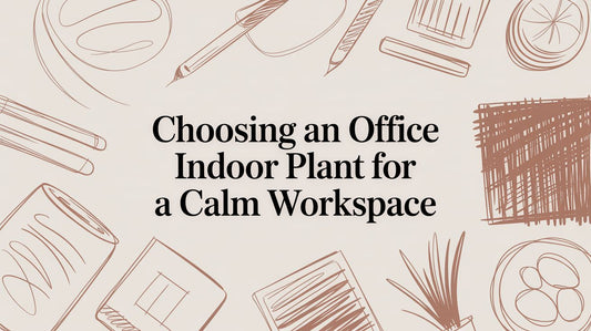 Choosing an Office Indoor Plant for a Calm Workspace - The Gift Shop