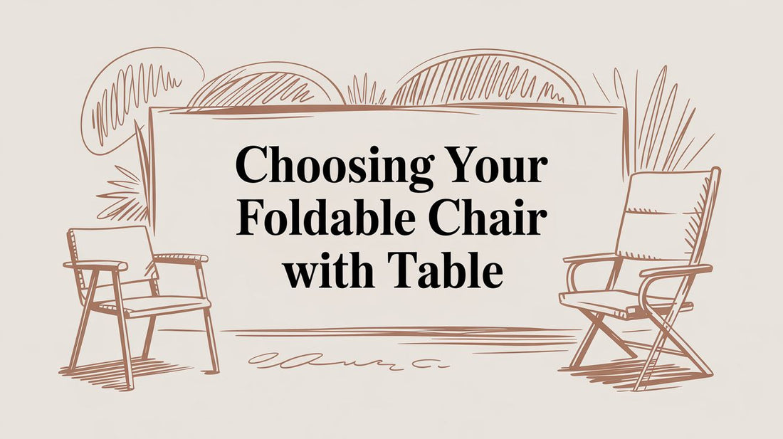 Choosing Your Foldable Chair With Table - The Gift Shop