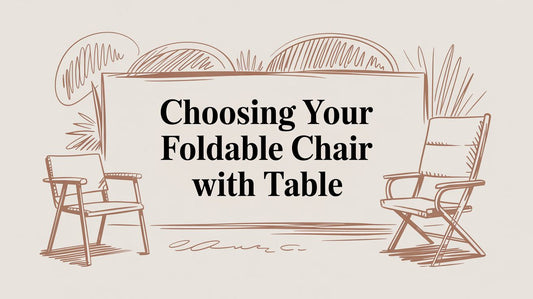 Choosing Your Foldable Chair With Table - The Gift Shop