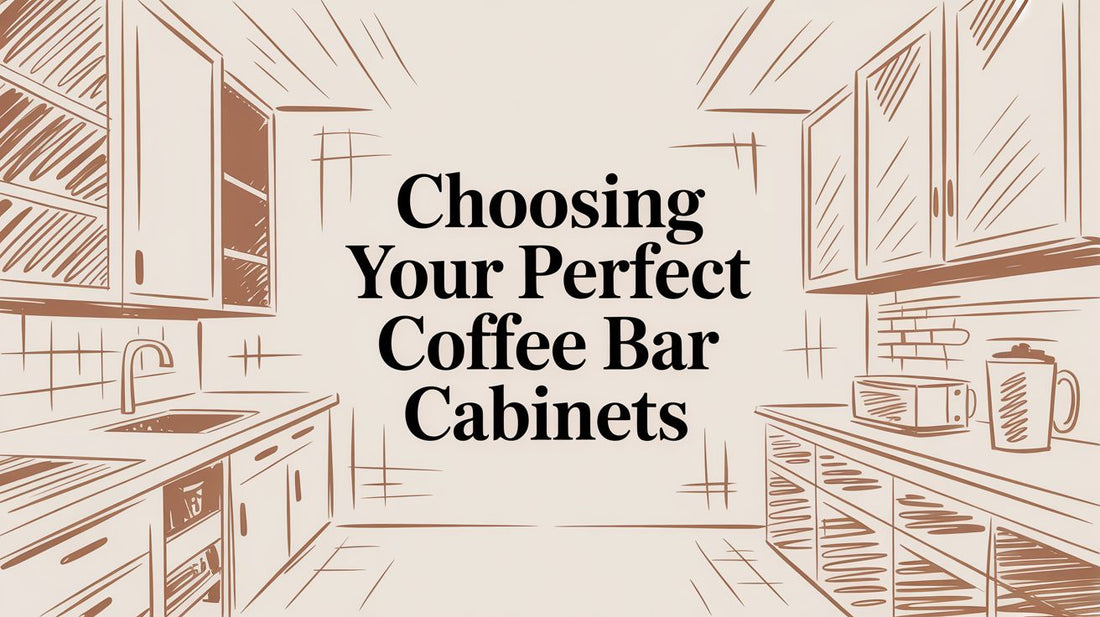 Choosing Your Perfect Coffee Bar Cabinets - The Gift Shop