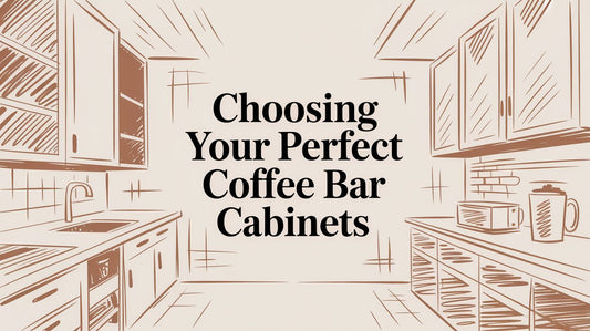 Choosing Your Perfect Coffee Bar Cabinets - The Gift Shop
