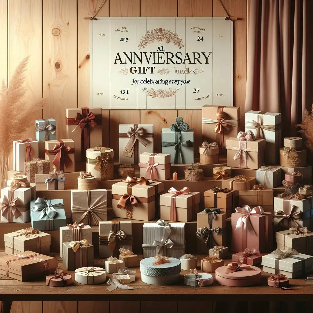 Creative Anniversary Gift Bundles for Celebrating Every Year.