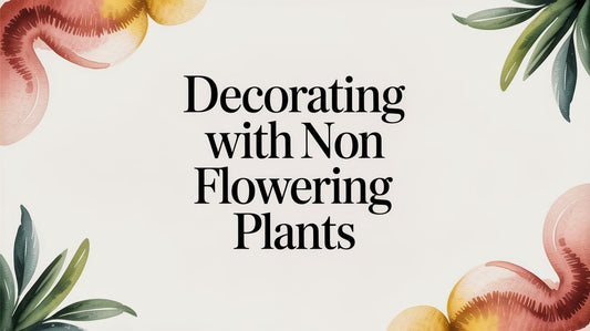 Decorating with Non Flowering Plants: A Guide to Artisan Greenery - The Gift Shop