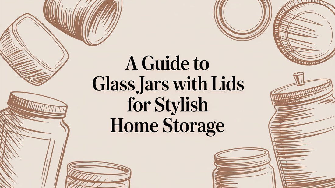 Glass Jars With Lids: A Guide to Calm and Intentional Home Storage - The Gift Shop