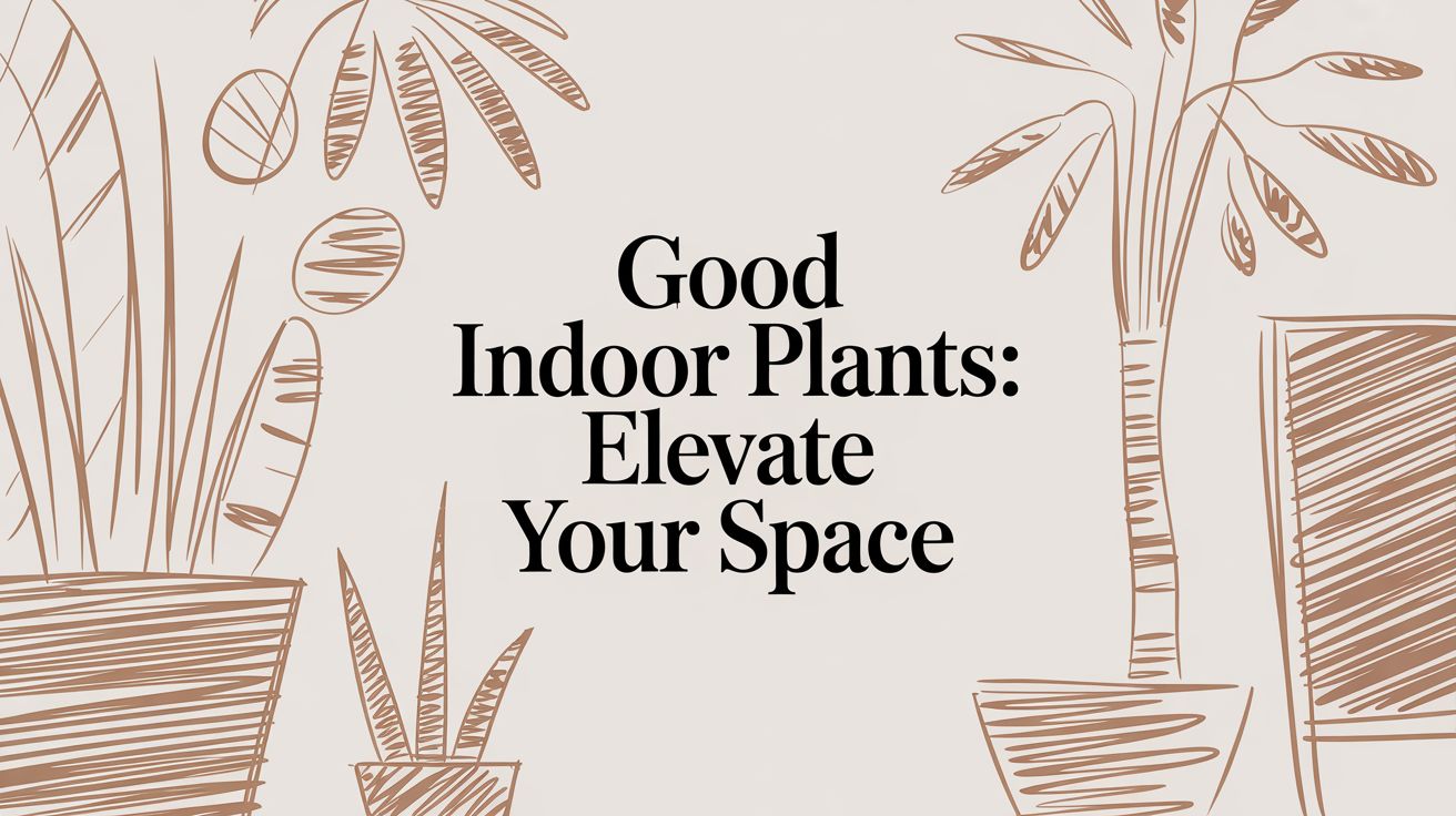 Good Indoor Plants: A Guide to Calm and Considered Greenery - The Gift Shop