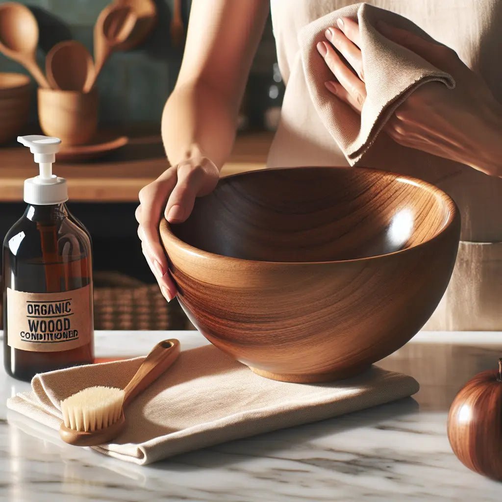 How to Care for Wooden Serving Bowls to Maintain Their Finish - The Gift Shop