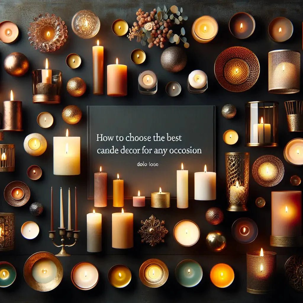 How to Choose the Best Candlelight Decor for Any Occasion - The Gift Shop