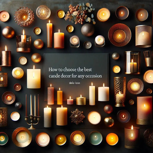 How to Choose the Best Candlelight Decor for Any Occasion - The Gift Shop
