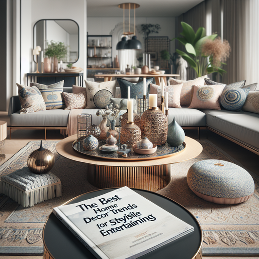The Best Home Decor Trends for Stylish Entertaining