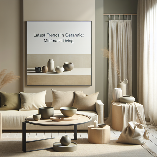 Latest Trends in Ceramics: Minimalist Living hero
