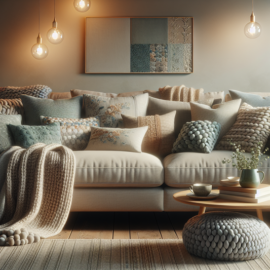 How to Create a Cozy Living Room with Throws and Pillows