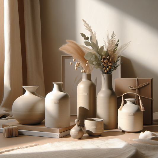 Minimalist scene inspired by Stylish Vases That Make Perfect Graduation Gifts