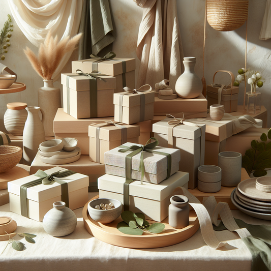 Minimalist scene inspired by Eid Hosting Guide: Make It Memorable with Gift Boxes for home decor