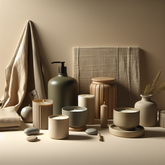Minimalist scene inspired by Choosing the Right Candle for Him