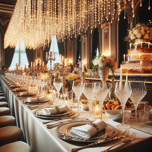 The Best Serving Products for Hosting a High-End Event