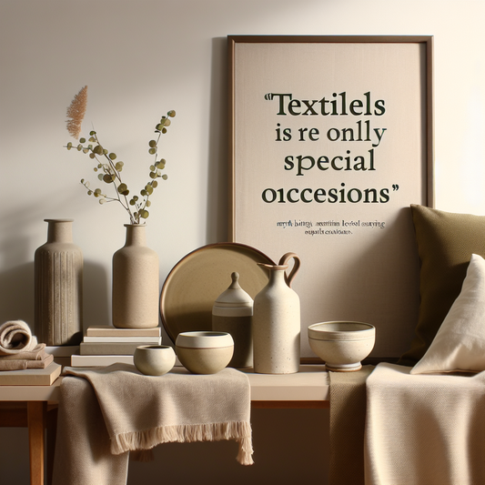 Myth Busted: Textiles Are Only for Special Occasions hero