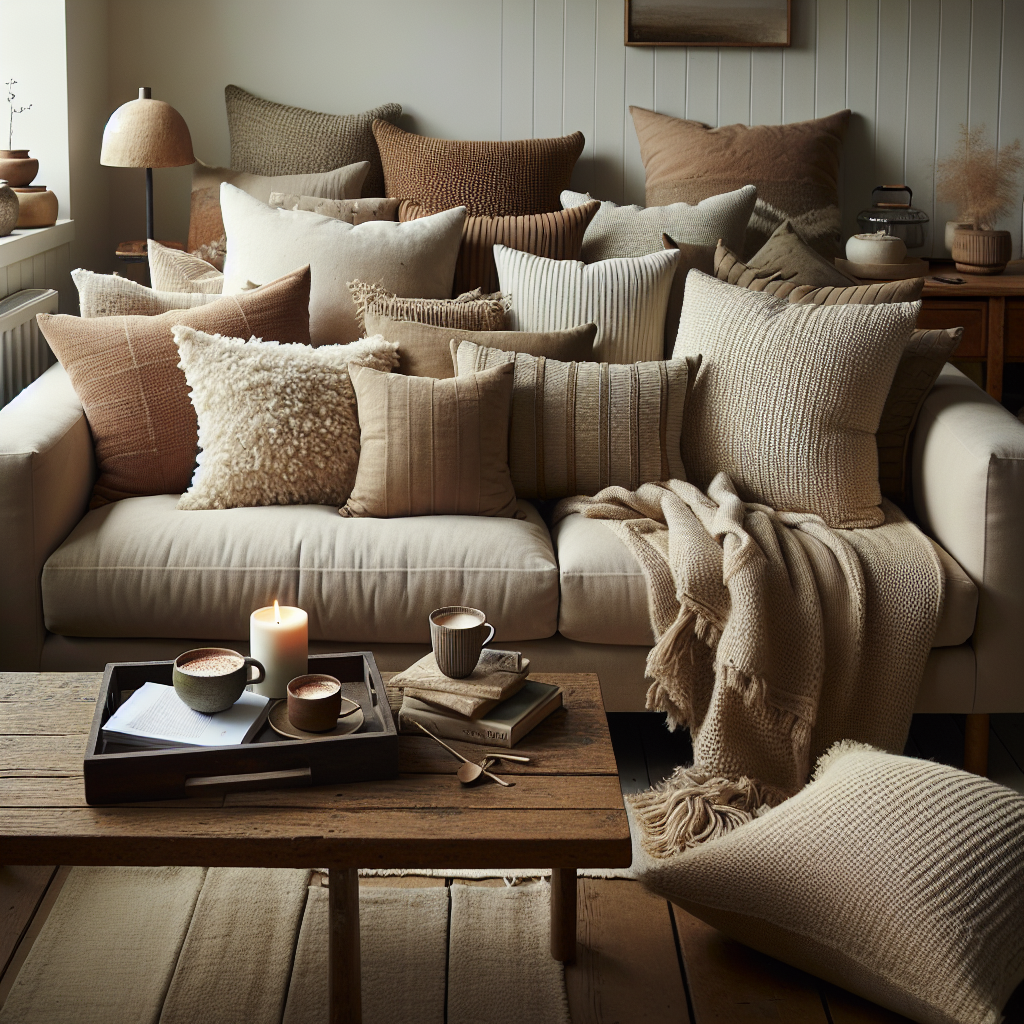 How to Use Pillows to Create a Layered and Cozy Look