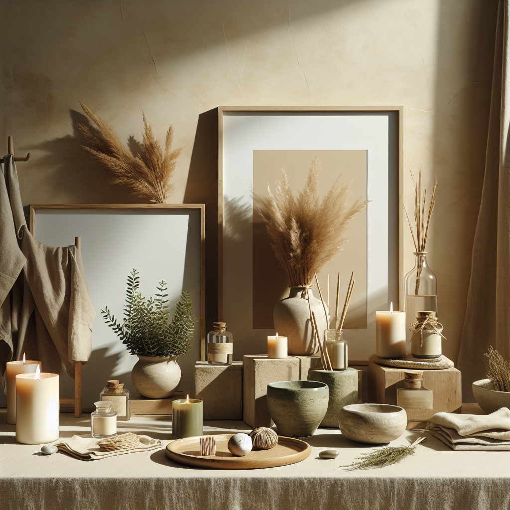 Minimalist scene inspired by Top Candles & Scents for Stylish Homes in the UAE for home decor