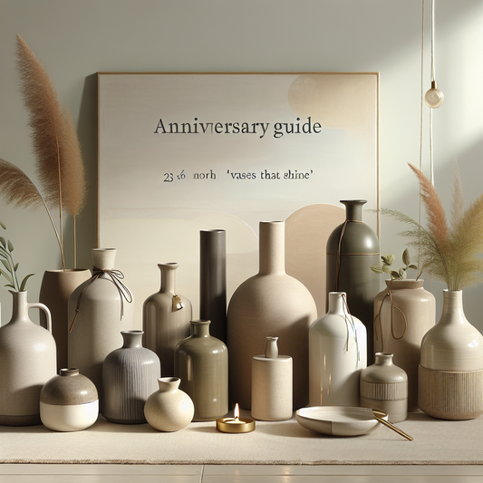 Anniversary Gift Guide: Vases That Shine hero