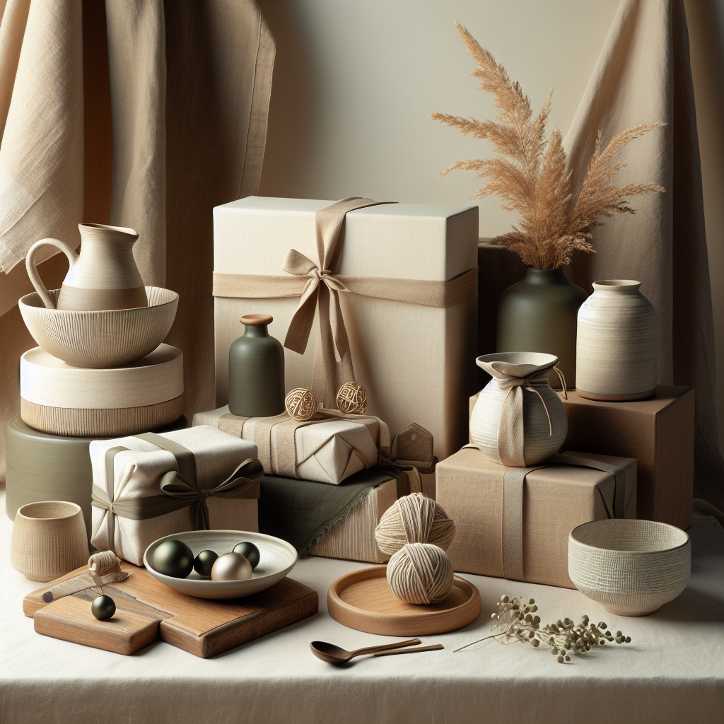 Minimalist scene inspired by Luxury Christmas Gifts for Friends