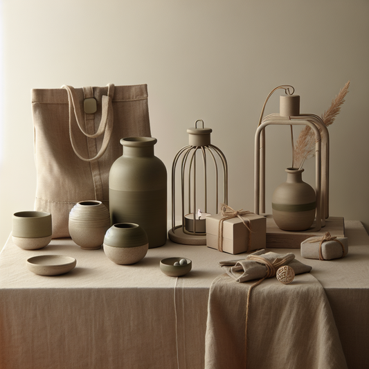 Minimalist scene inspired by Thoughtful Lanterns Gifts for Colleagues