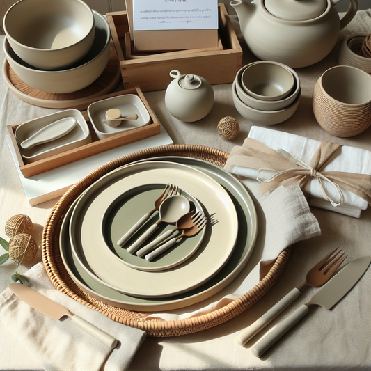 Minimalist scene inspired by Affordable Serving Platters Gifts for Her