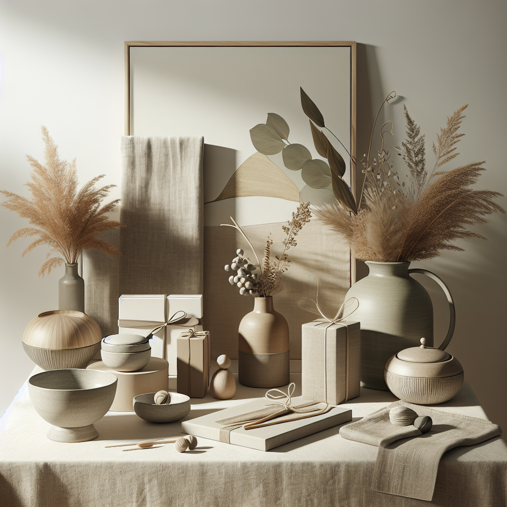 Minimalist scene inspired by Luxury Christmas Gifts for Couples
