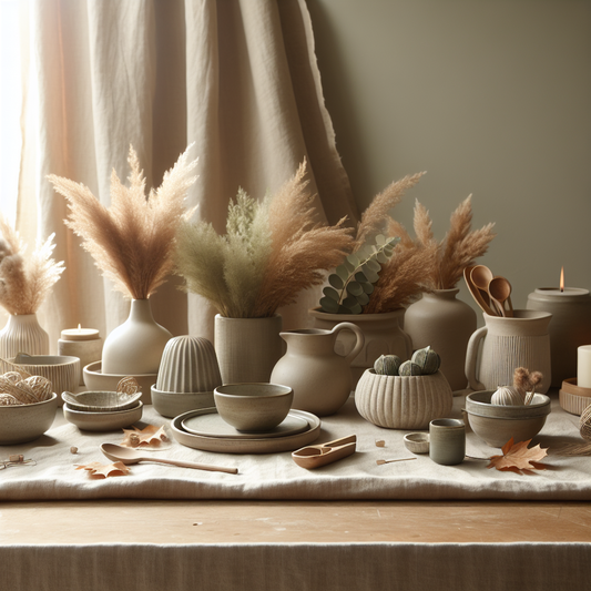 Minimalist scene inspired by Autumn Hosting Guide: Make It Memorable with Home Décor for home decor
