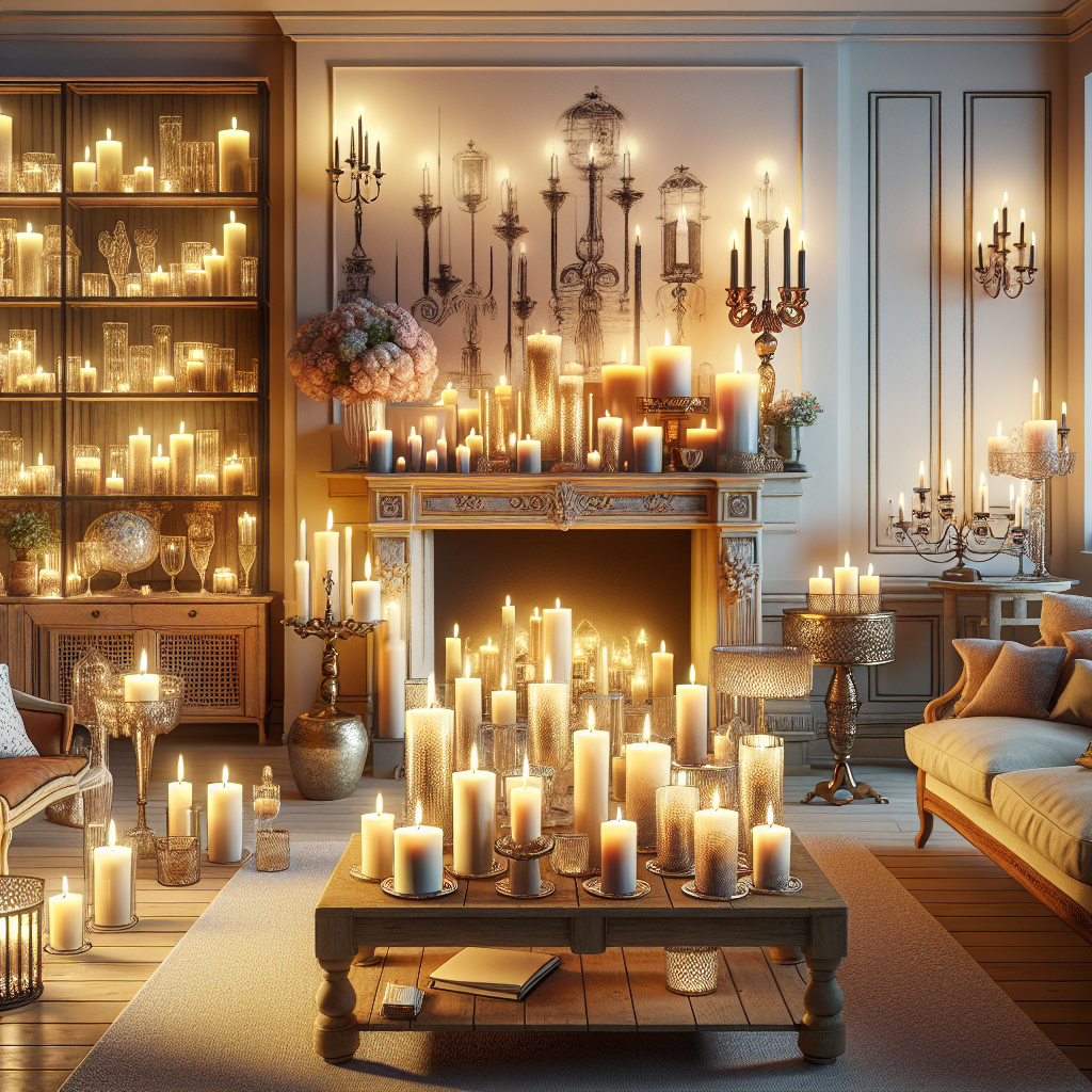 Creative Candlelight Ideas for Enhancing Your Living Room