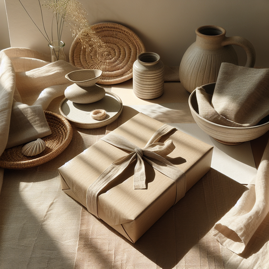 Minimalist scene inspired by Stylish Gift Ideas for Eid