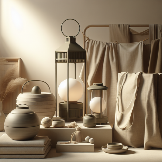 Minimalist scene inspired by Curated Lanterns Gifts for Colleagues