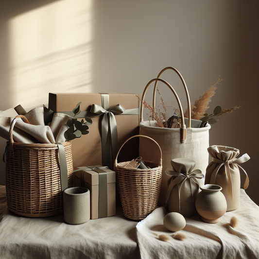 Minimalist scene inspired by Curated Baskets That Make Perfect Father's Day Gifts