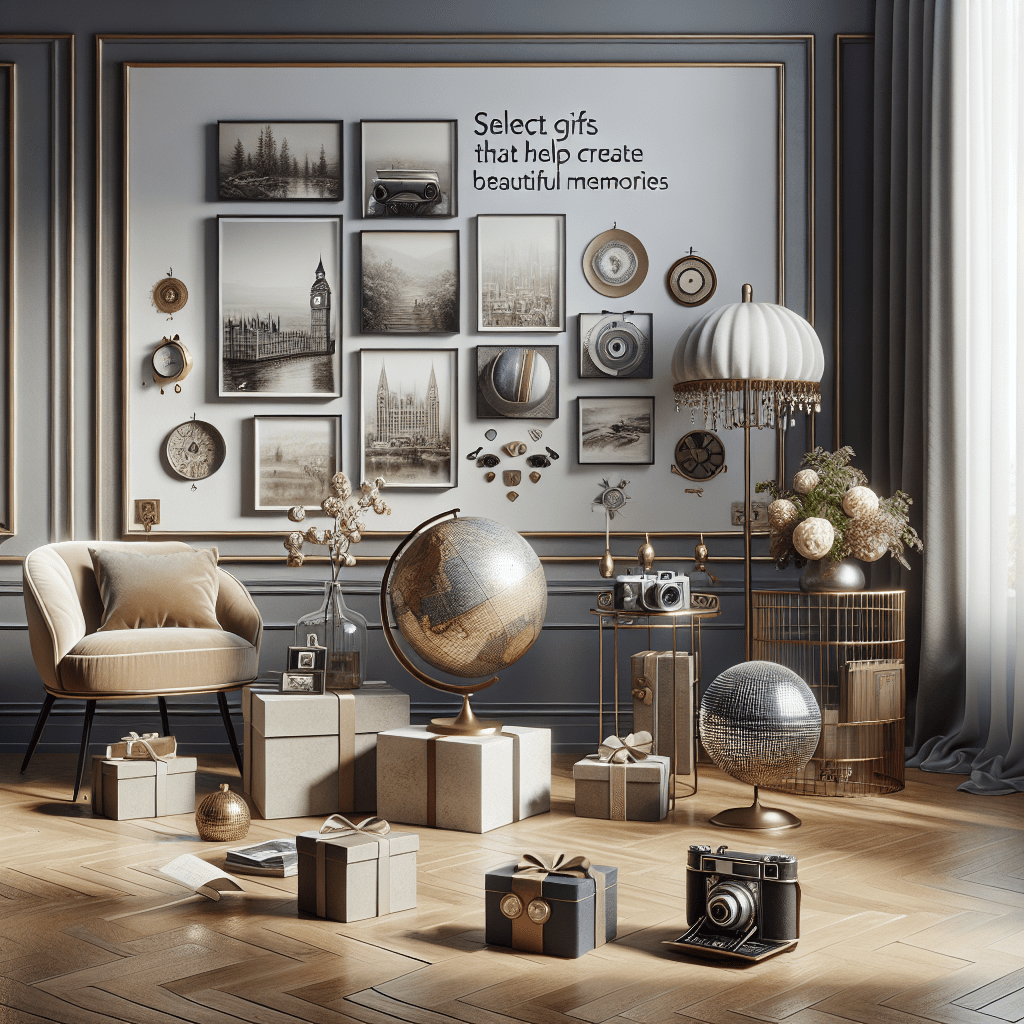 Select Gifts That Help Create Beautiful Memories.