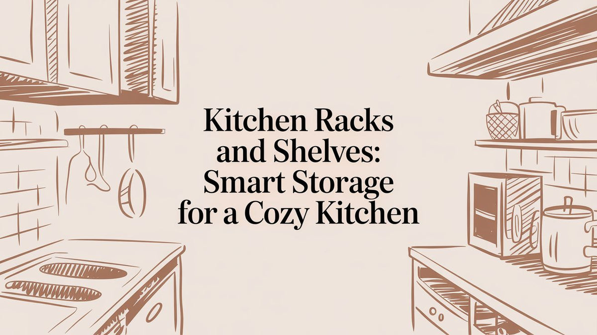 Smart Storage: A Guide to Kitchen Racks and Shelves - The Gift Shop
