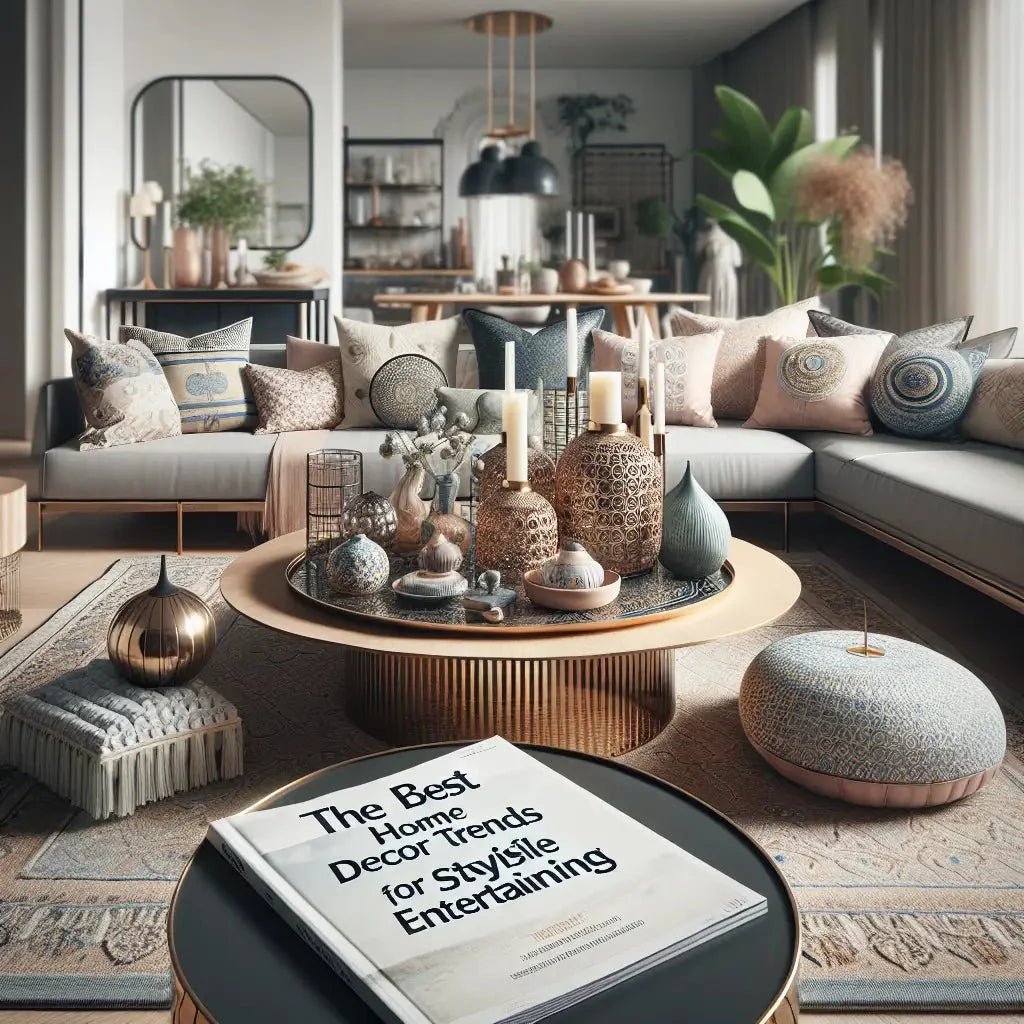 The Best Home Decor Trends for Stylish Entertaining - The Gift Shop