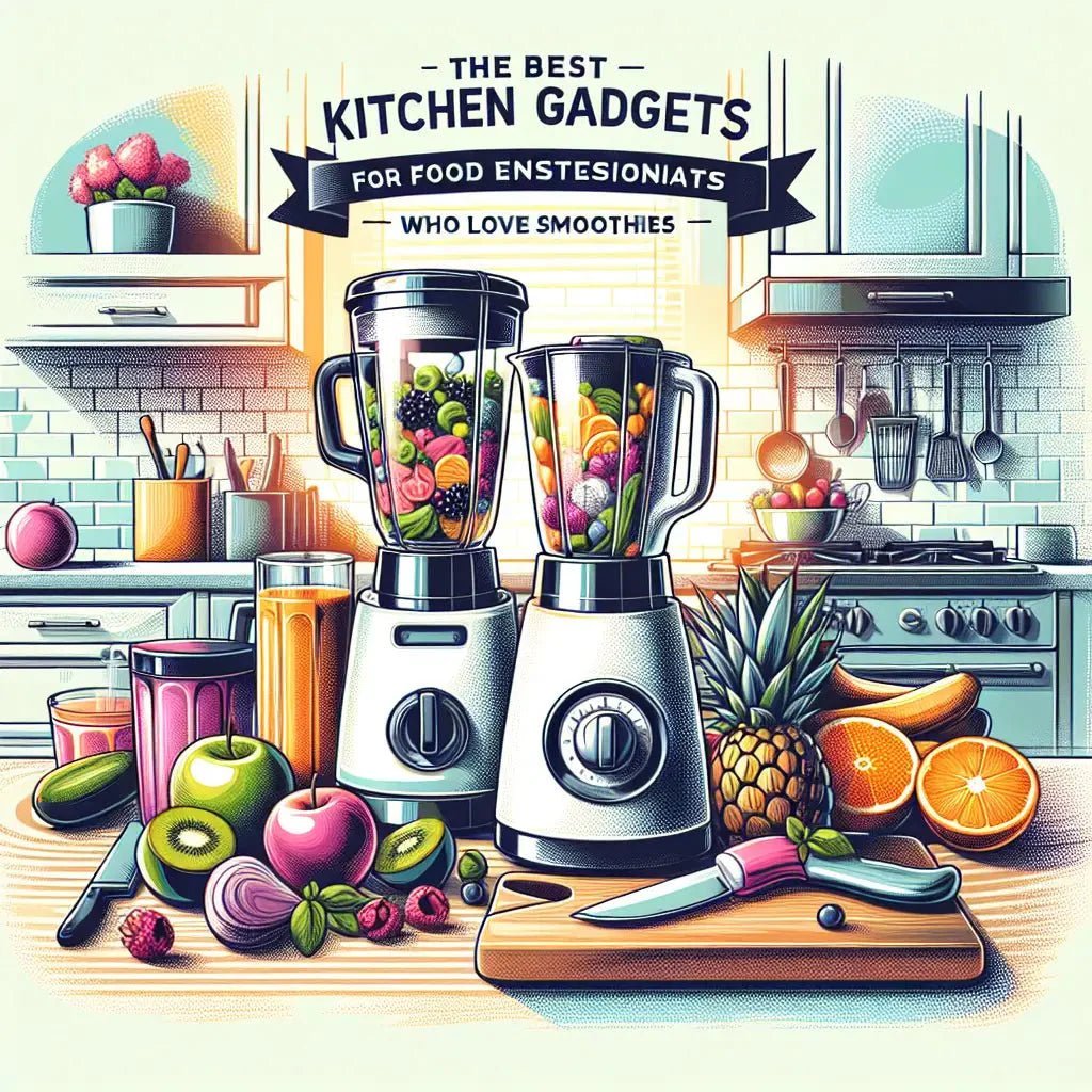The Best Kitchen Gadgets for Food Enthusiasts Who Love Smoothies - The Gift Shop