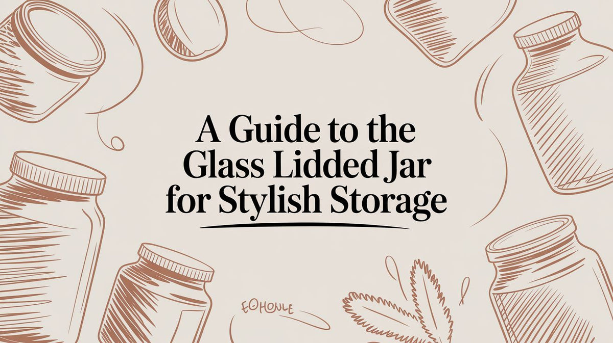 The Enduring Appeal of a Glass Lidded Jar in a Modern Home - The Gift Shop