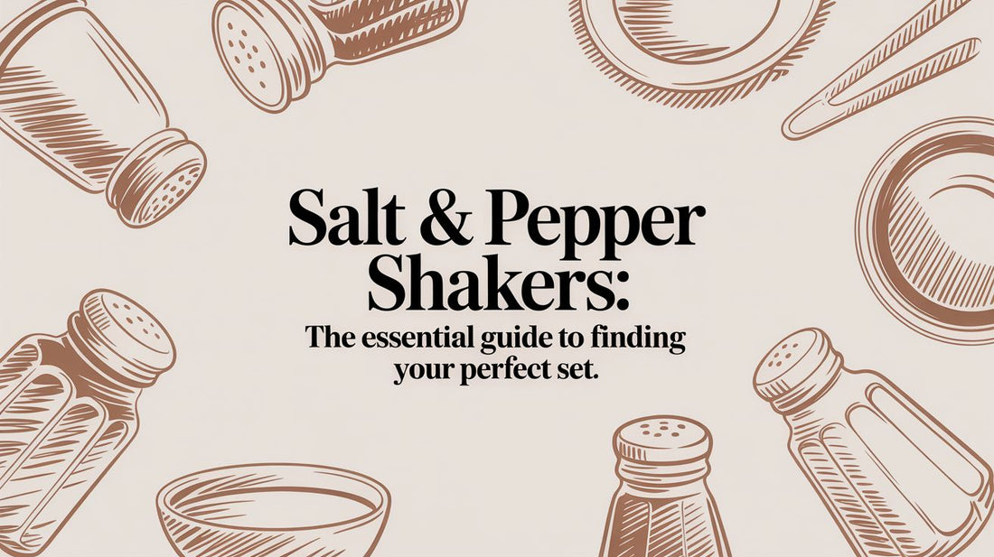 The Essential Guide to Salt & Pepper Shakers - The Gift Shop