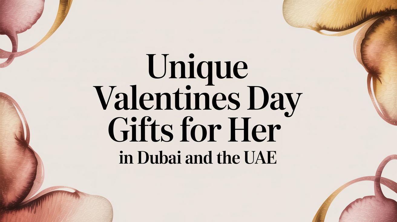 Unique Valentines Day Gifts For Her In Dubai And The UAE - The Gift Shop