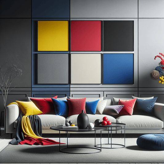 Use Throws and Pillows to Add a Pop of Color to Your Decor.