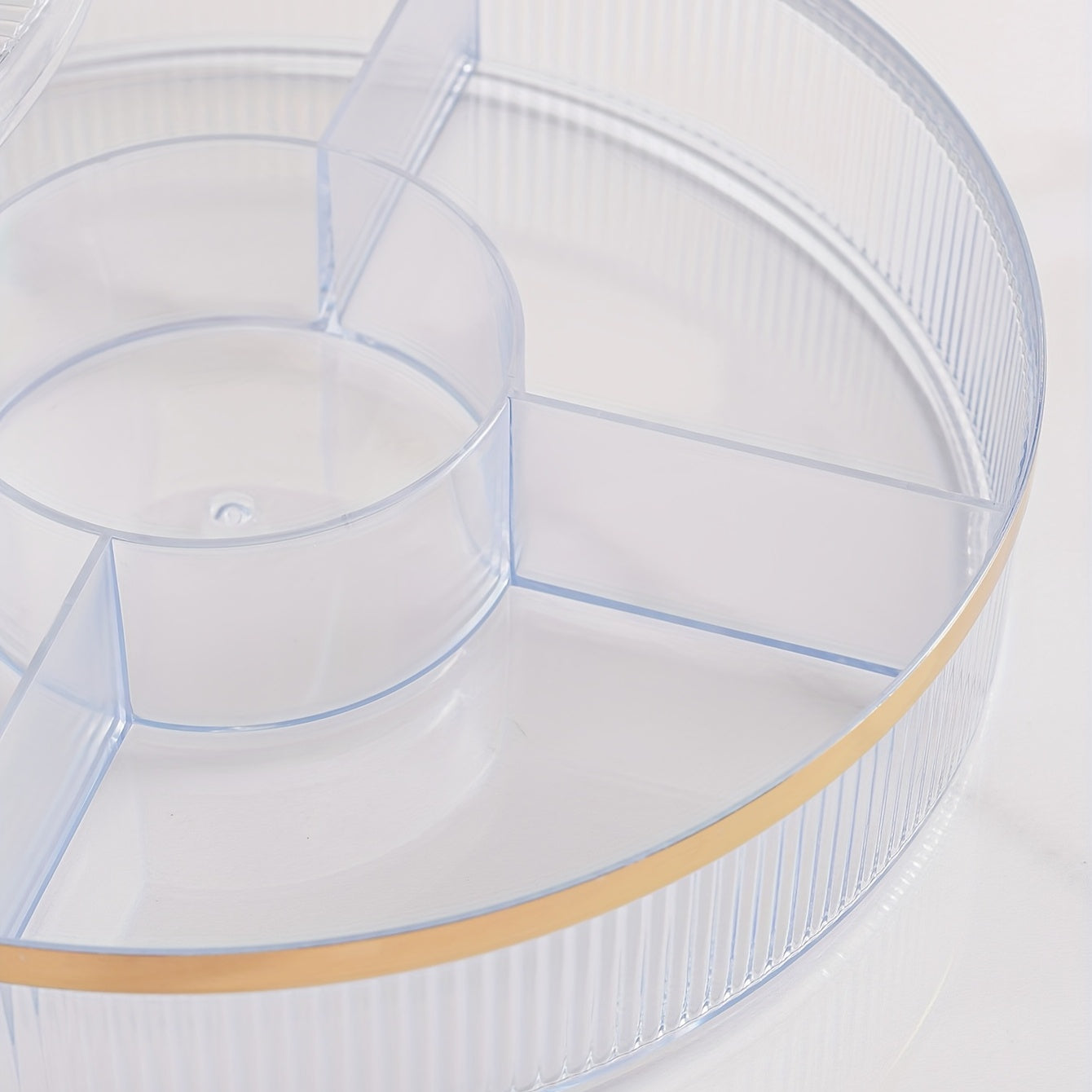 Clear Amber Candy Server with Lid – A Stylish Snack Haven! 🍬✨ - The Gift Shop