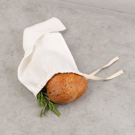 100% Linen Bread Bags - The Gift Shop