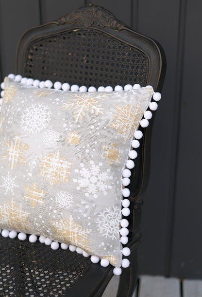 Winter Snowflake Pillowcase - Cotton-Poly Blend