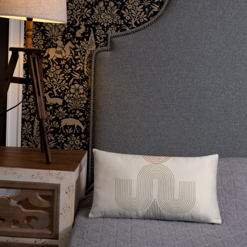 Modern Geometric Art Pillow Cover - The Gift Shop