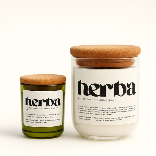 Mood Boosting Botanical Candle with Invigorating Botanicals.